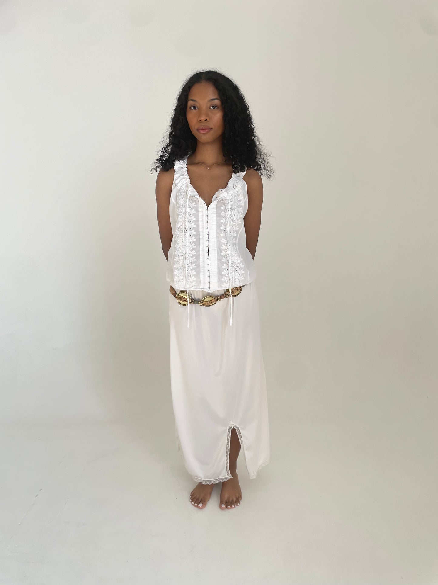 Eyelet Top