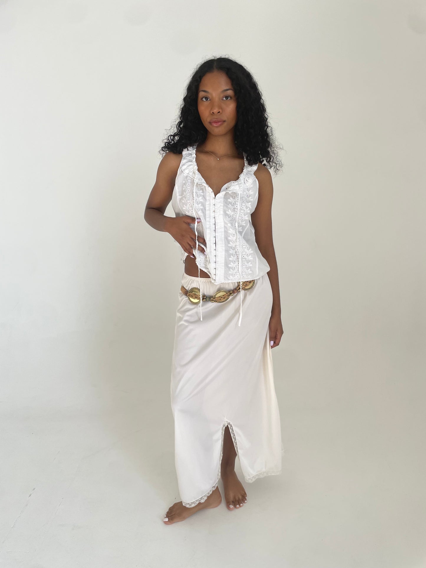 Eyelet Top