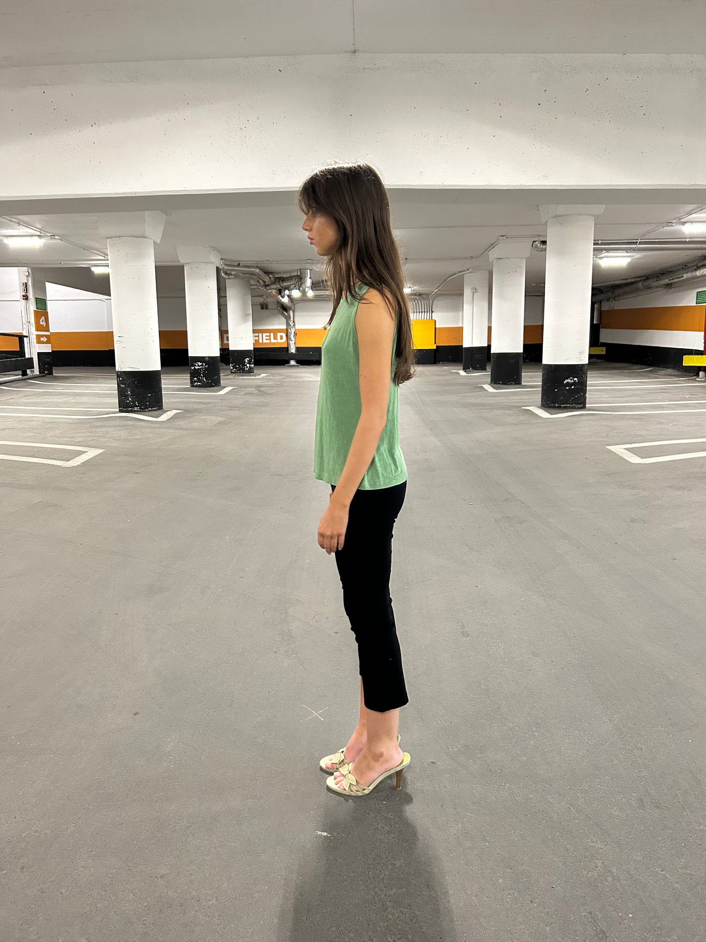 Green Spandex Tank