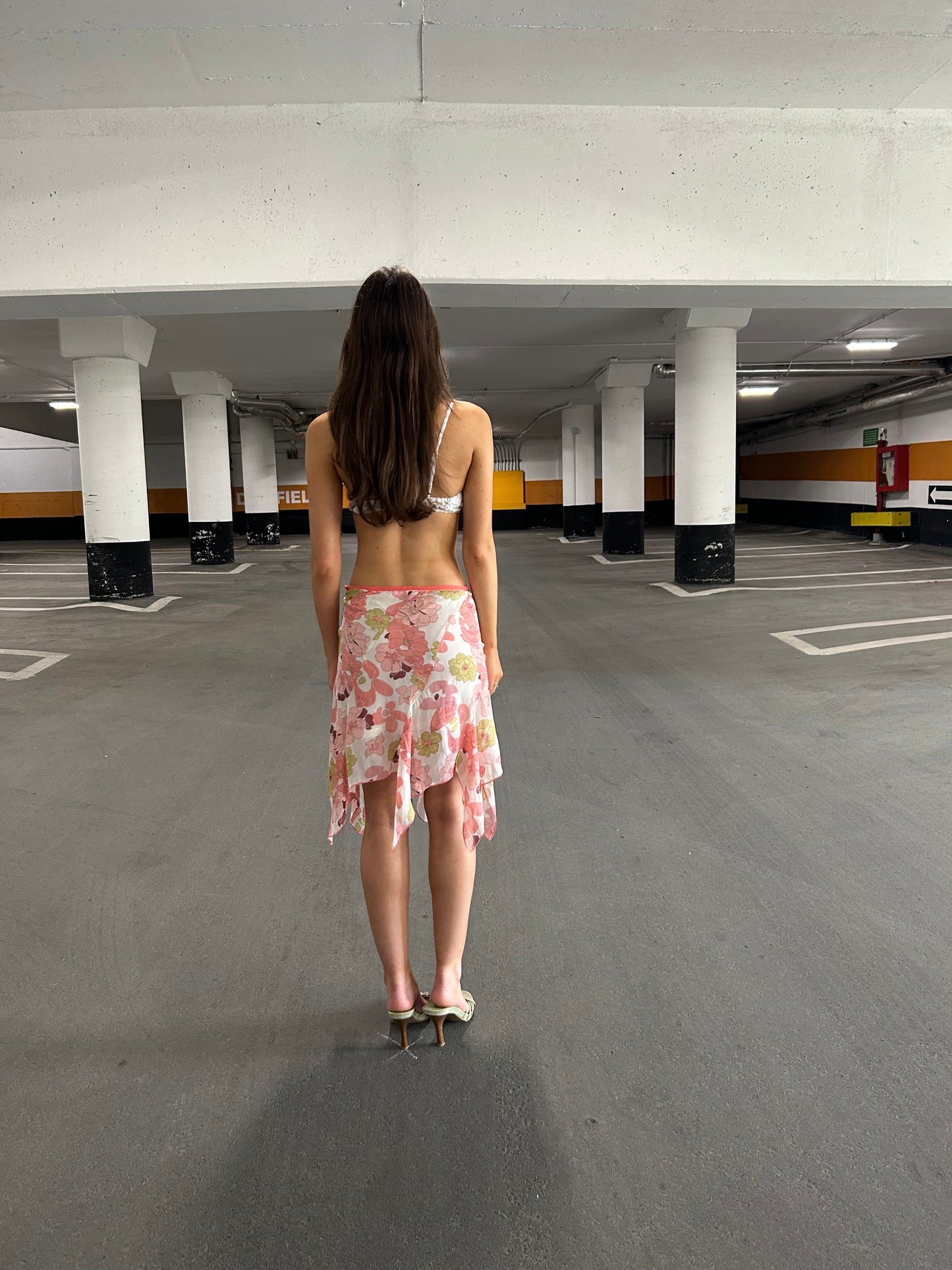 Floral Midi Skirt