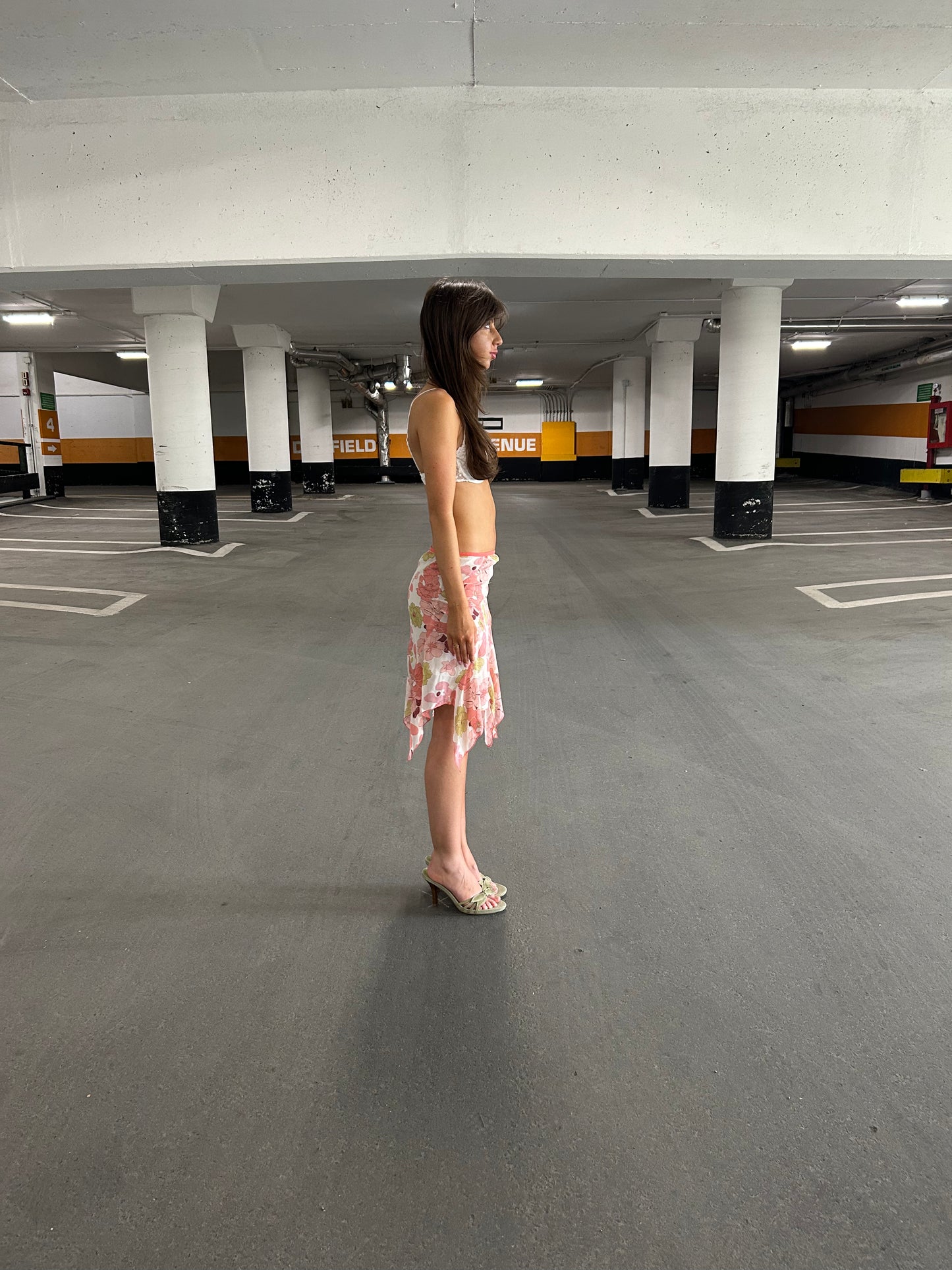 Floral Midi Skirt