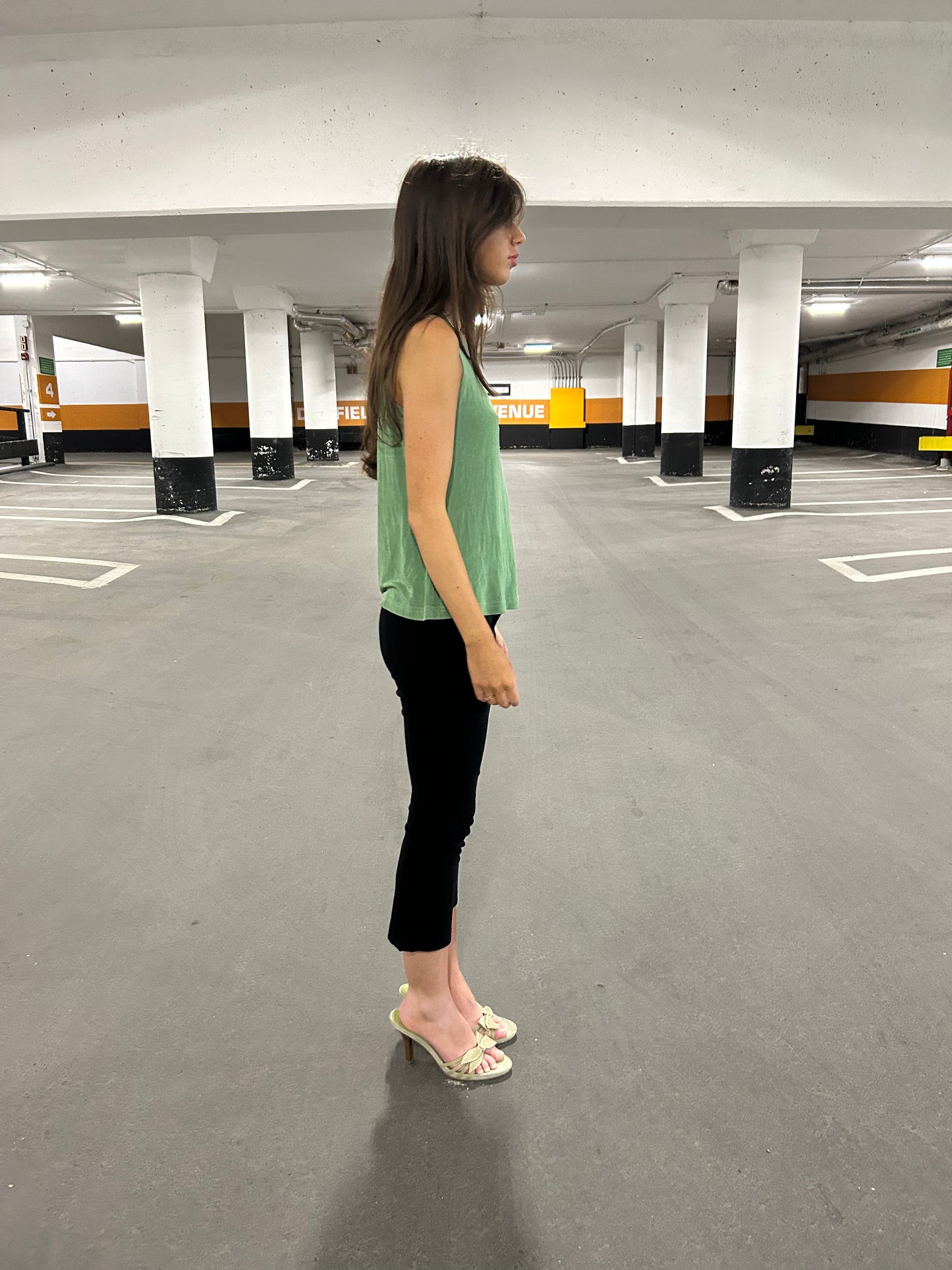 Green Spandex Tank