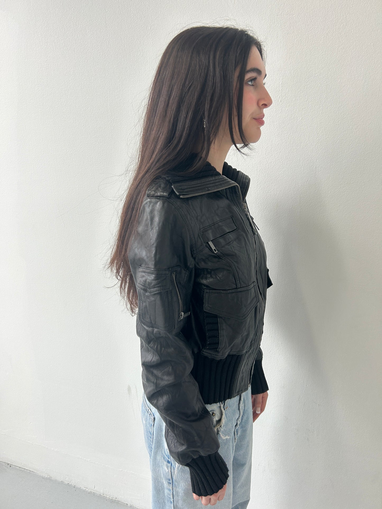 Mini Leather Jacket