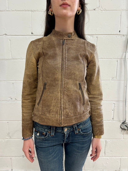 Leather Moto Jacket