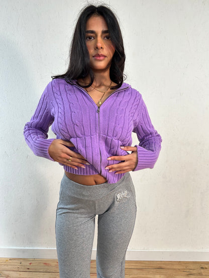 Cable Knit hoodie