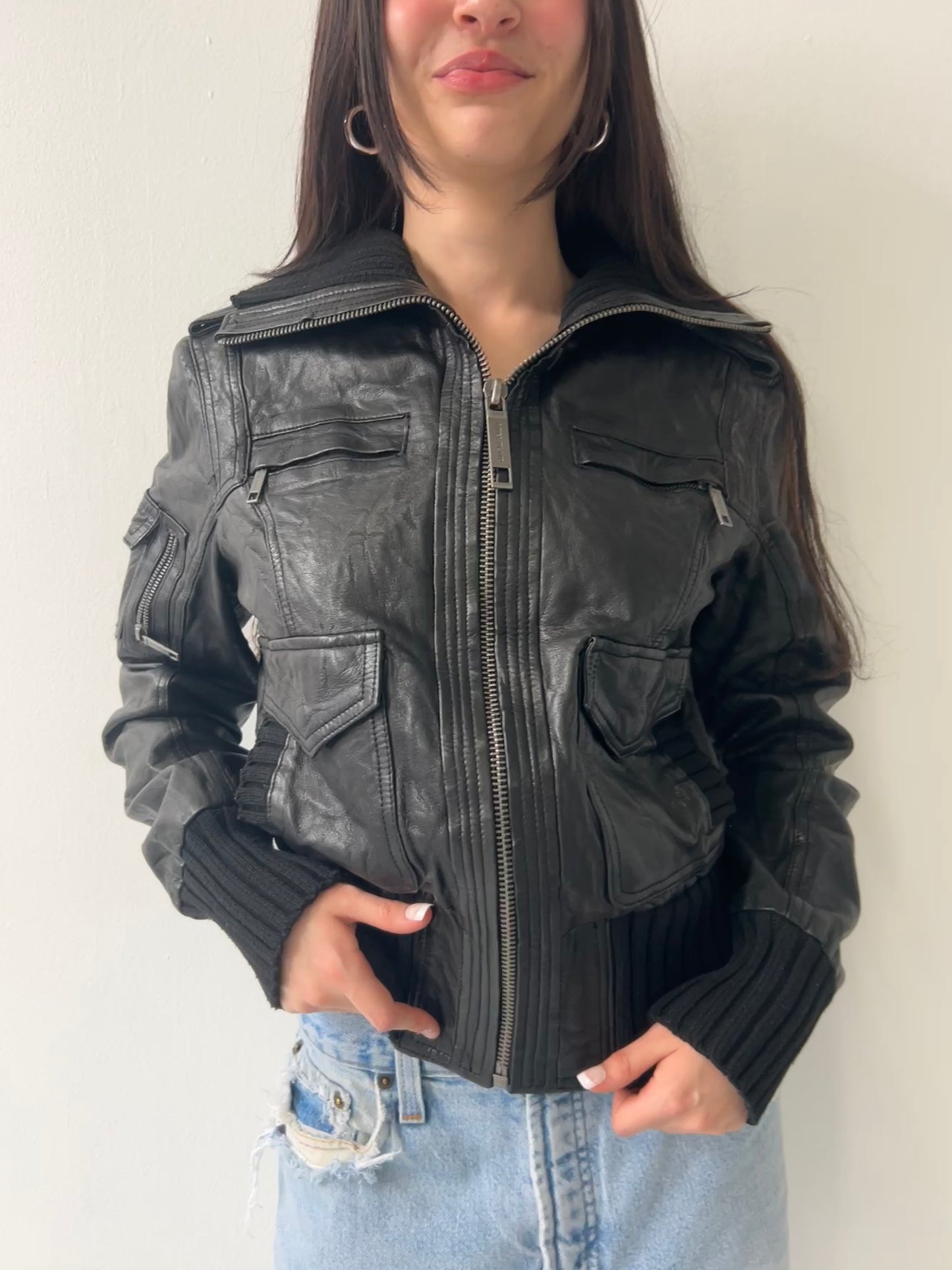 Mini Leather Jacket