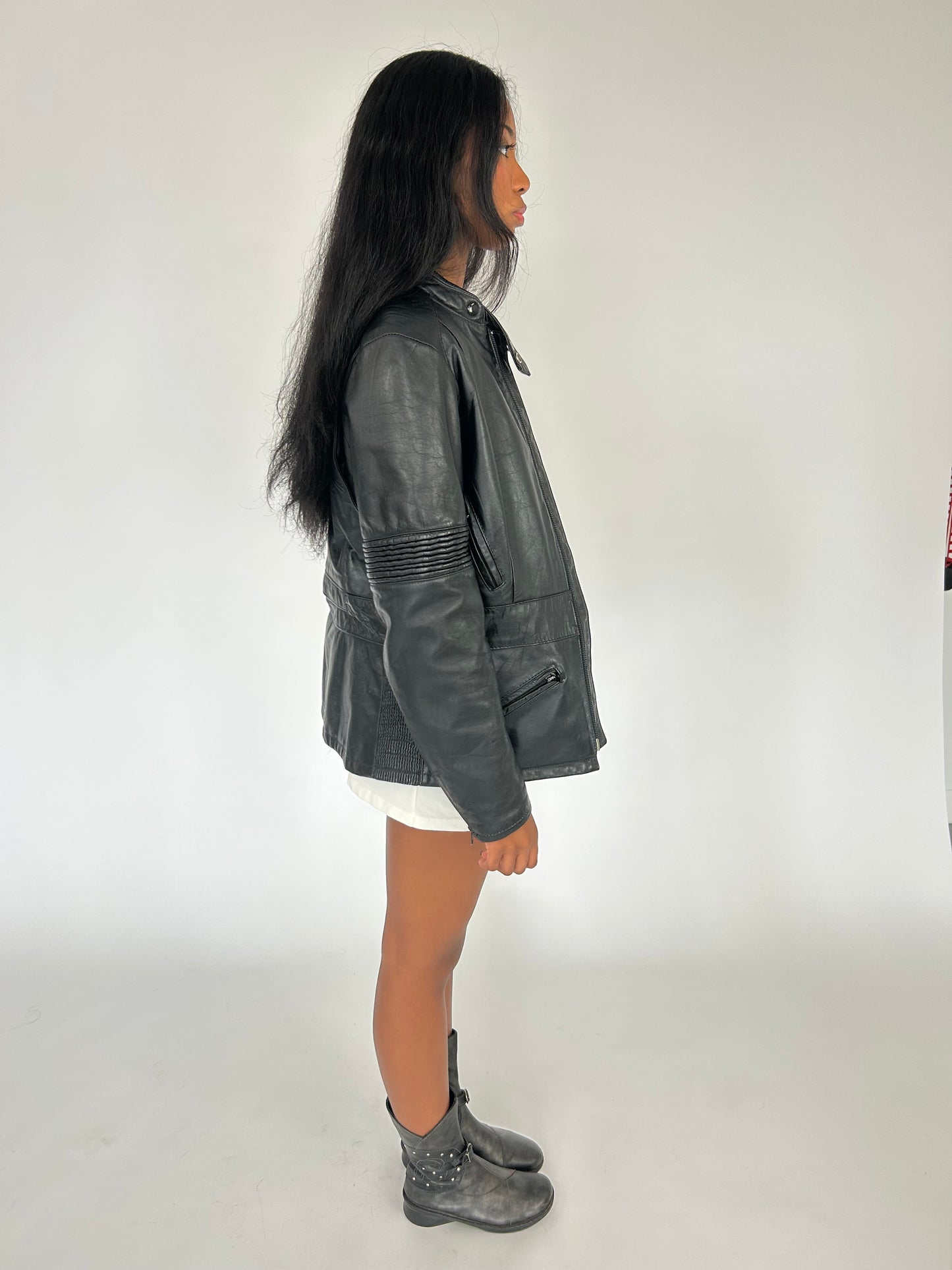 Leather Moto Jacket