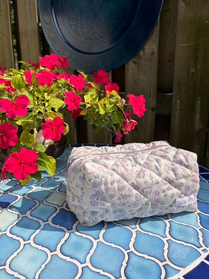 Floral Makeup Pouch