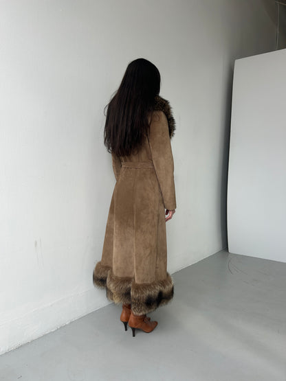 Fur Collar Coat