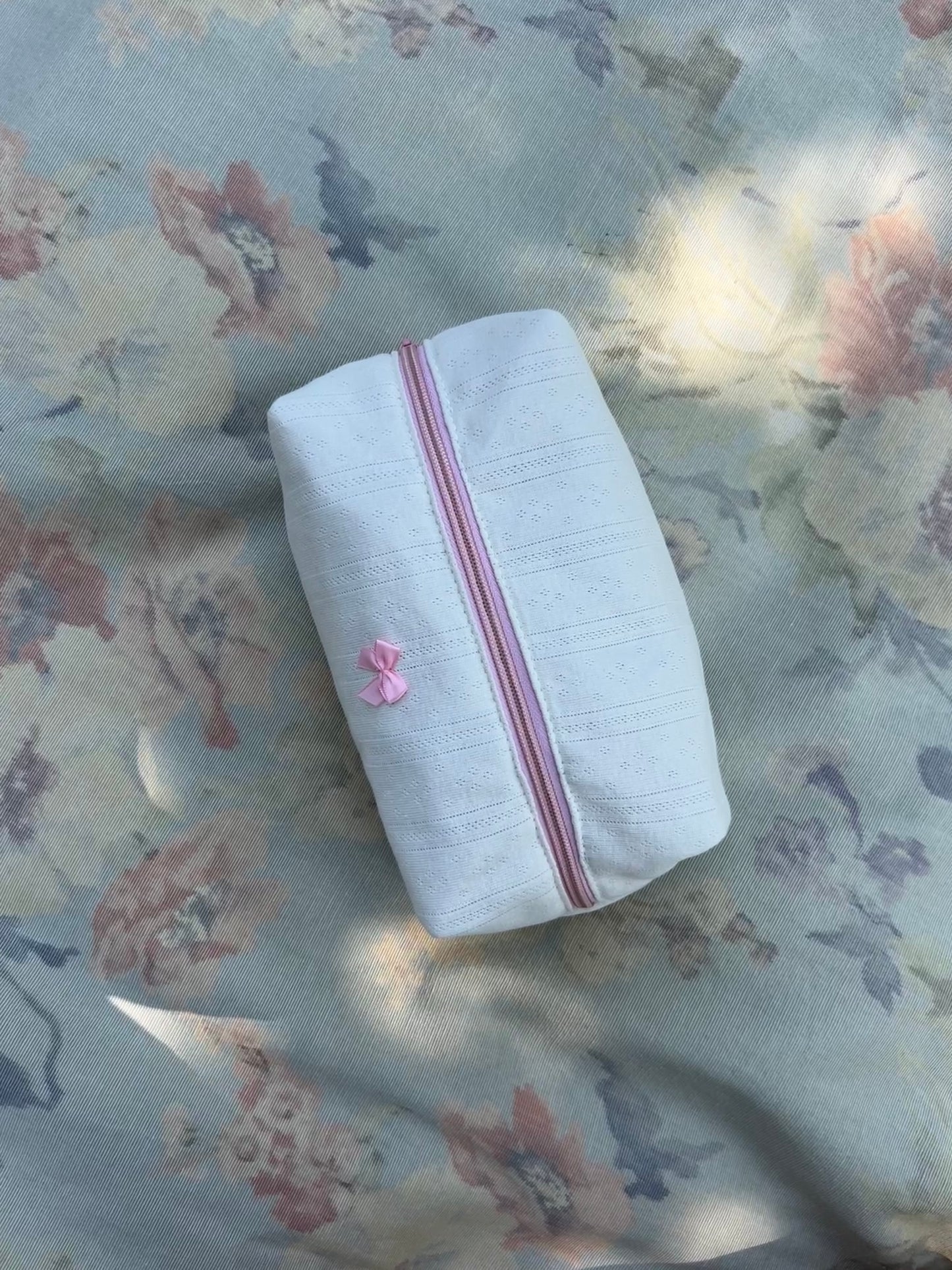 Pointelle Makeup Pouch