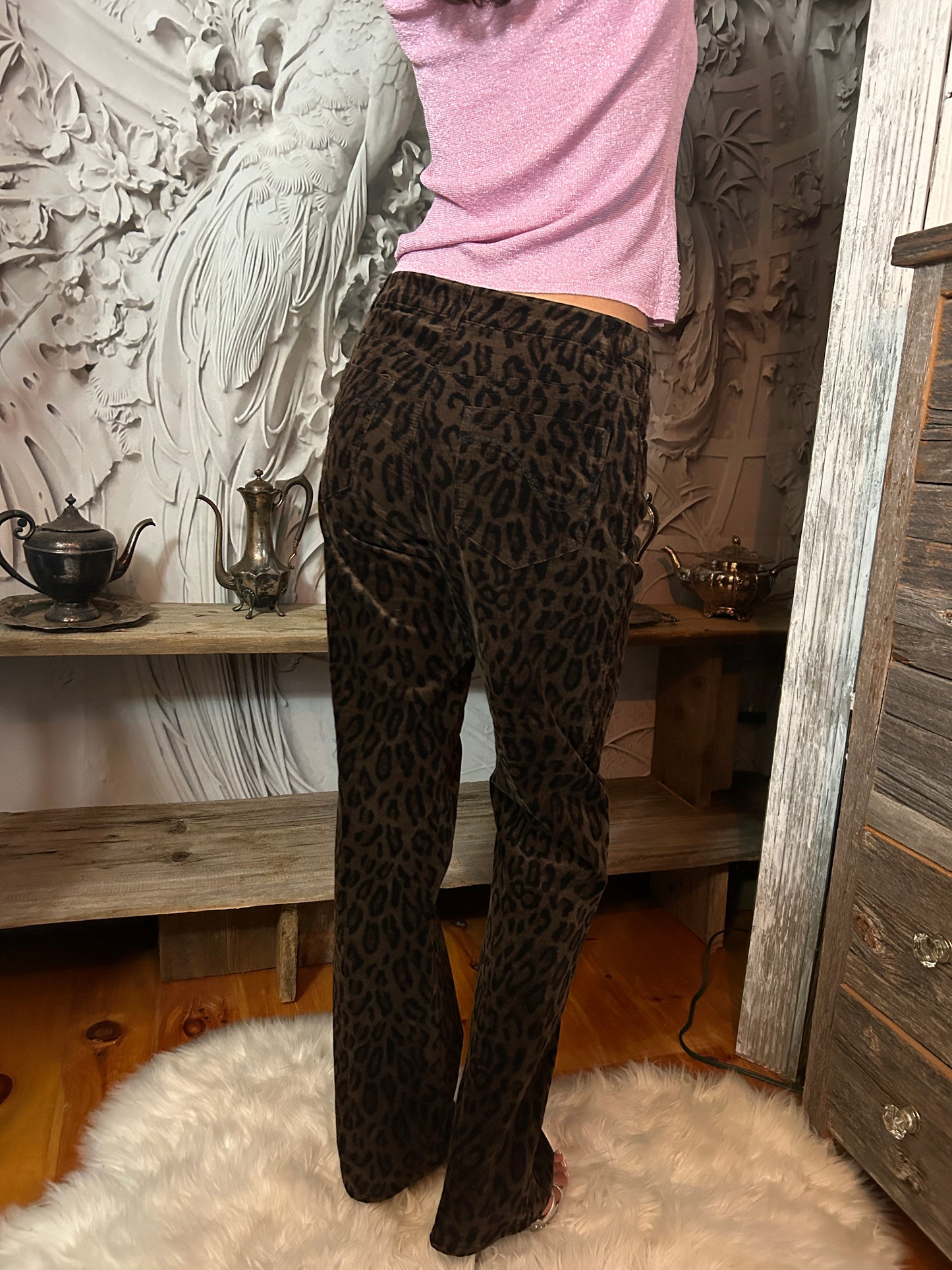 Cheetah Print Pants