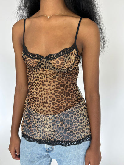 Leopard Bustier