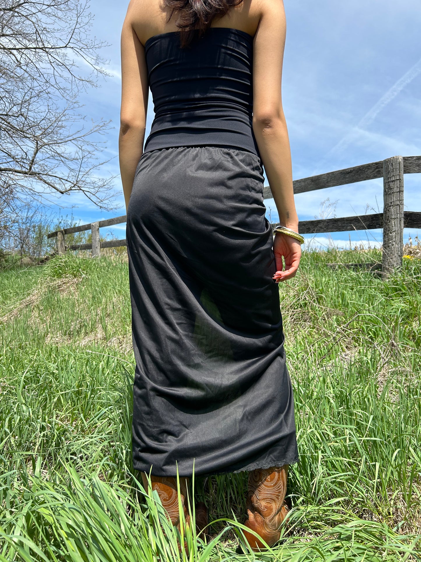 Maxi Slip Skirt