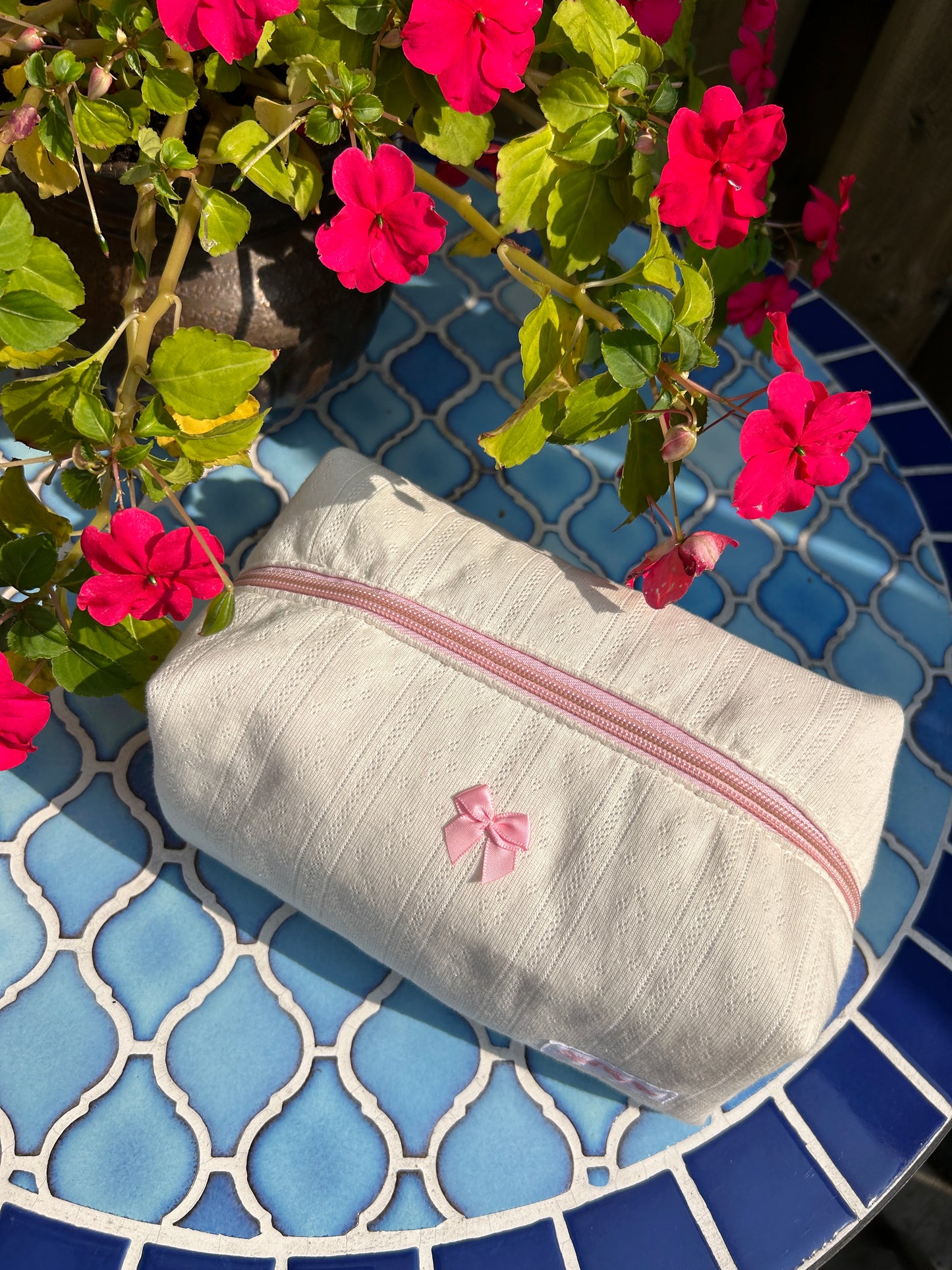 Pointelle Makeup Pouch