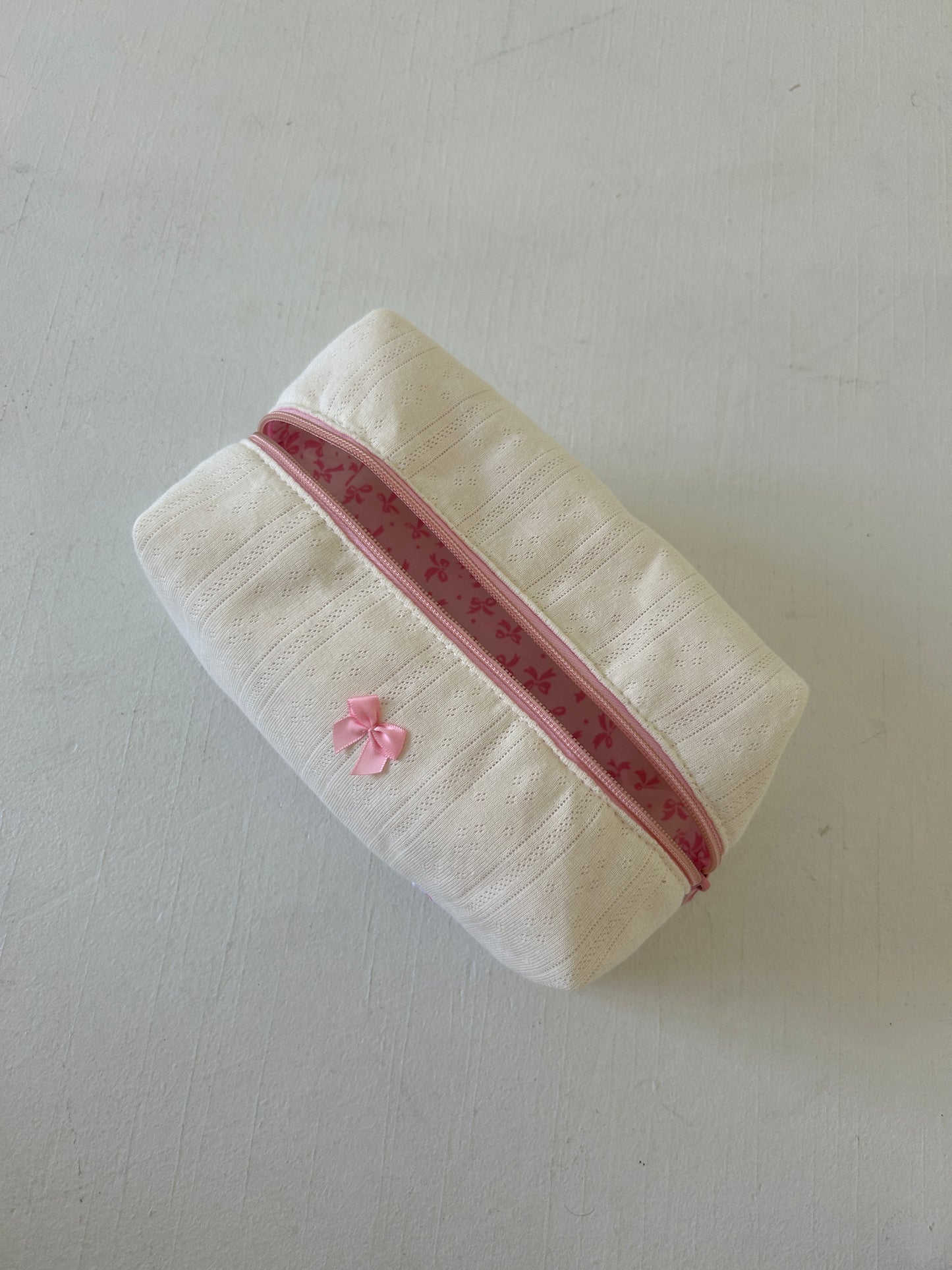 Pointelle Makeup Pouch