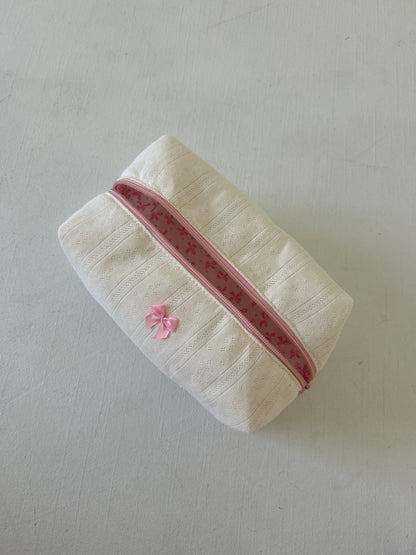 Pointelle Makeup Pouch