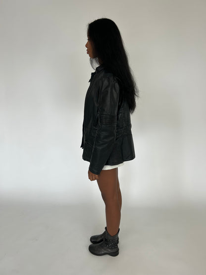 Leather Moto Jacket