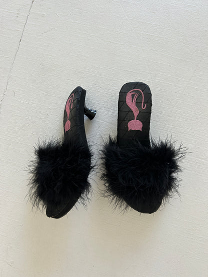 Fluffy Kitten Heels