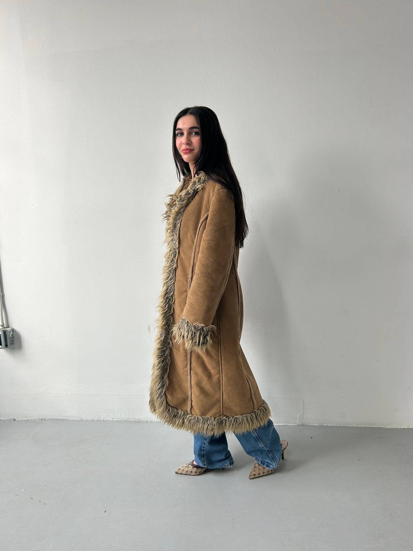 Maxi Sherpa Jacket