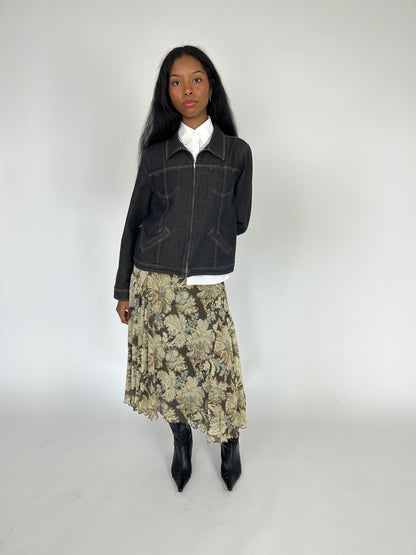 Floral Midi Skirt