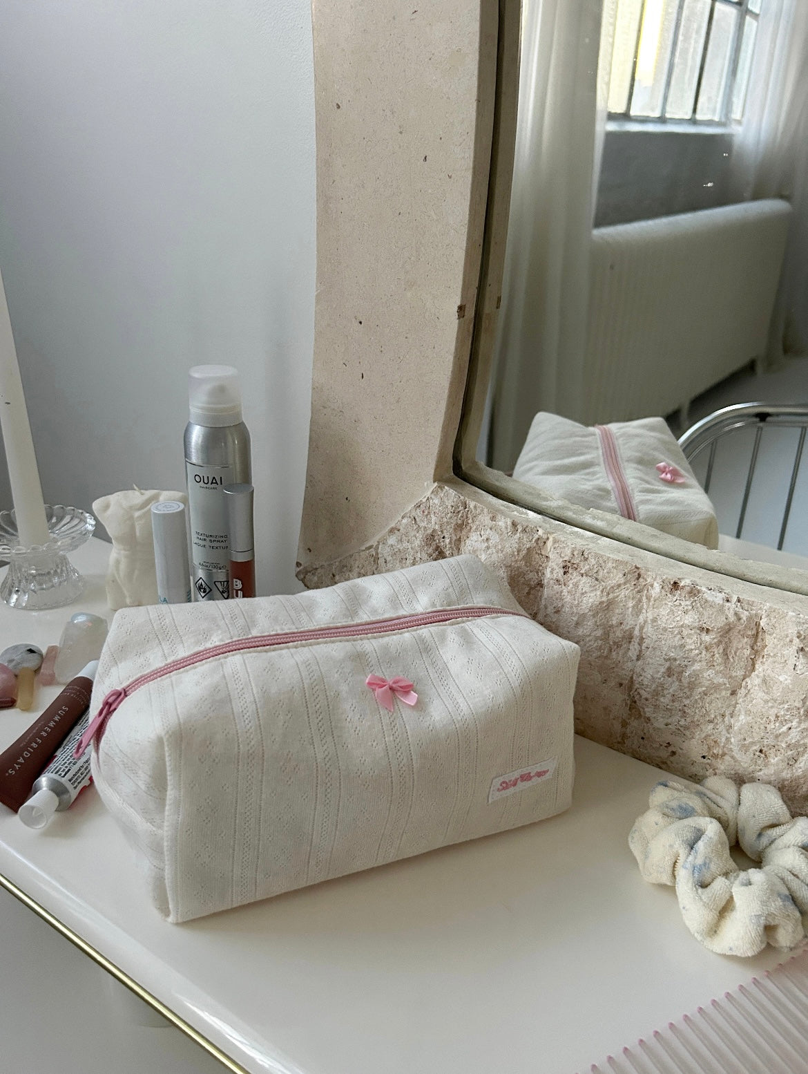 Pointelle Makeup Pouch