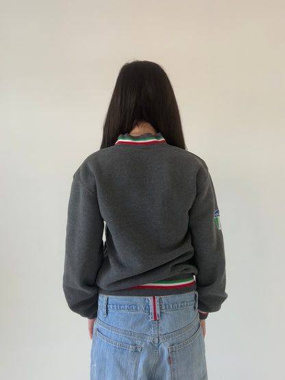 Italia Zip Up Sweater