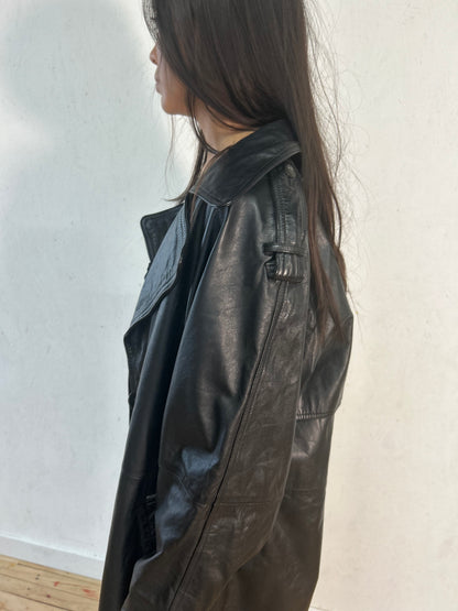 Leather Trench