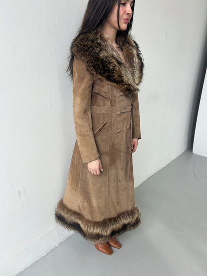 Fur Collar Coat