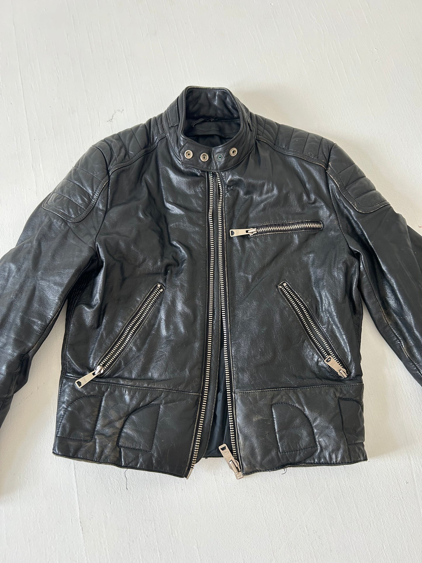 Leather Moto Jacket