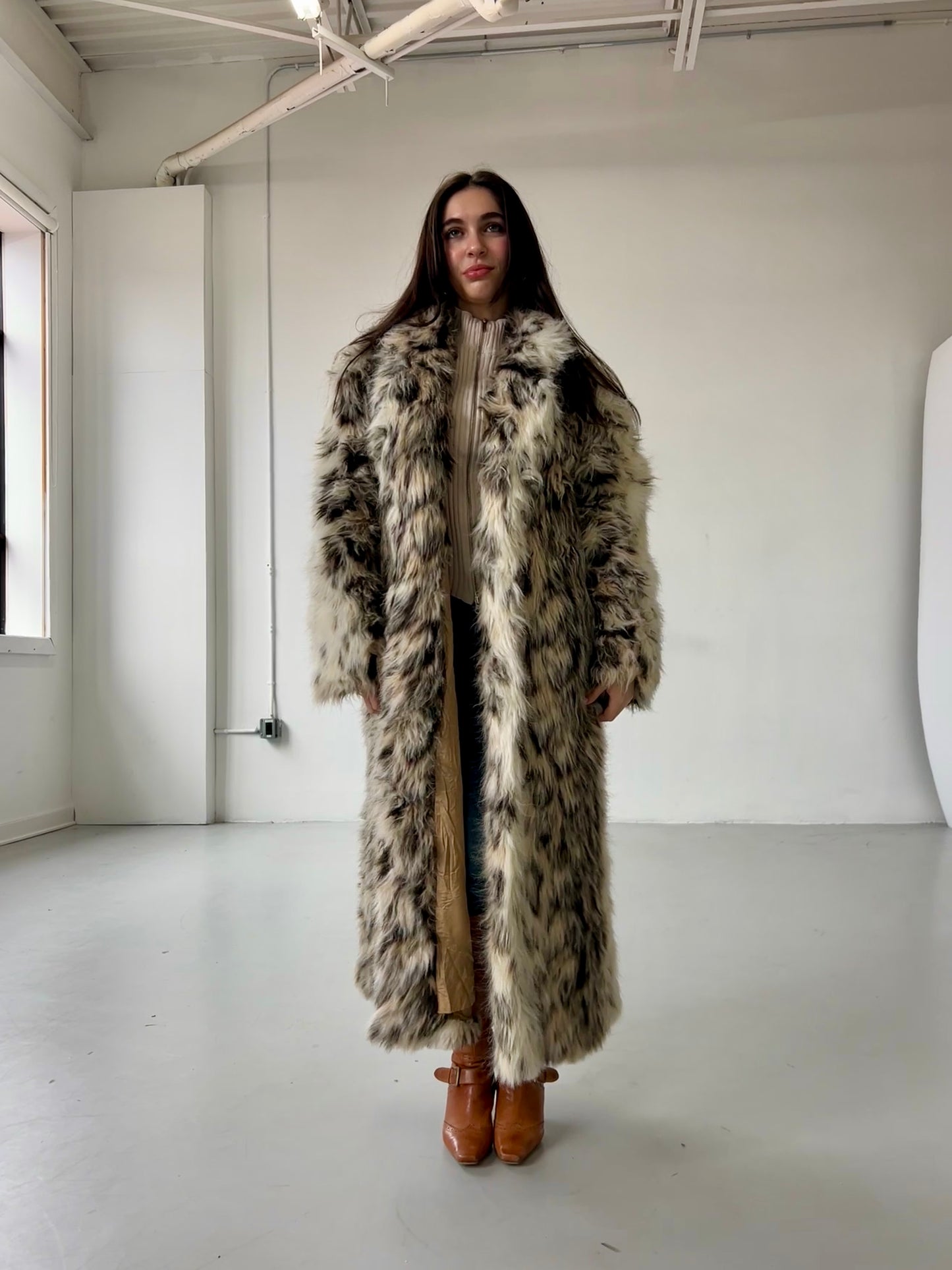 Faux Fur Coat