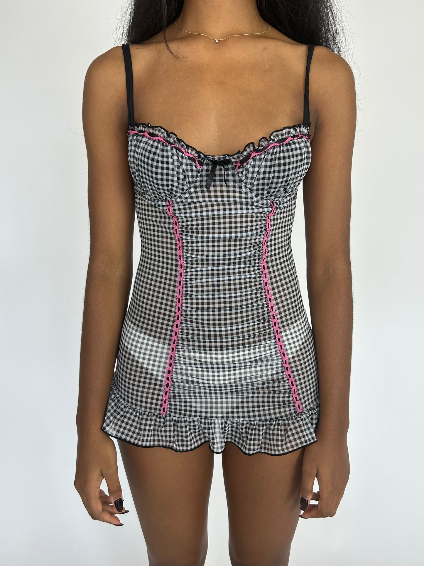 Sheer Mini Dress