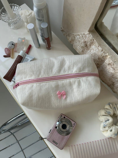 Pointelle Makeup Pouch