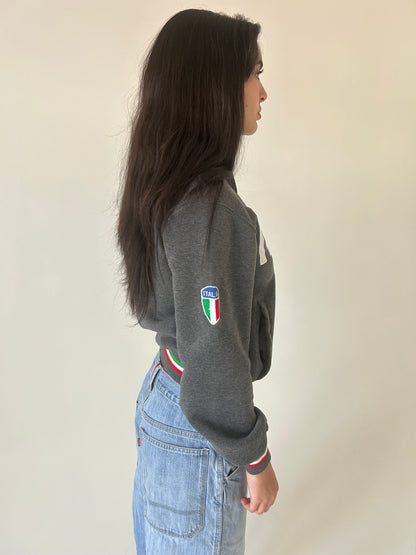 Italia Zip Up Sweater