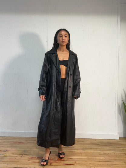 Leather Trench