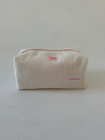 Pointelle Makeup Pouch