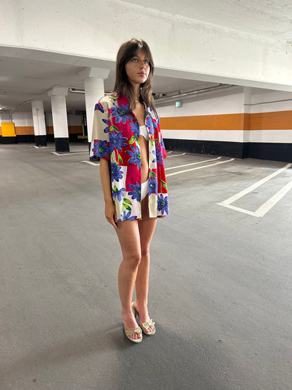 Floral Button Up