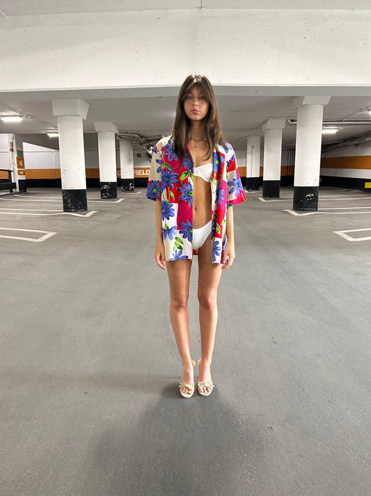 Floral Button Up