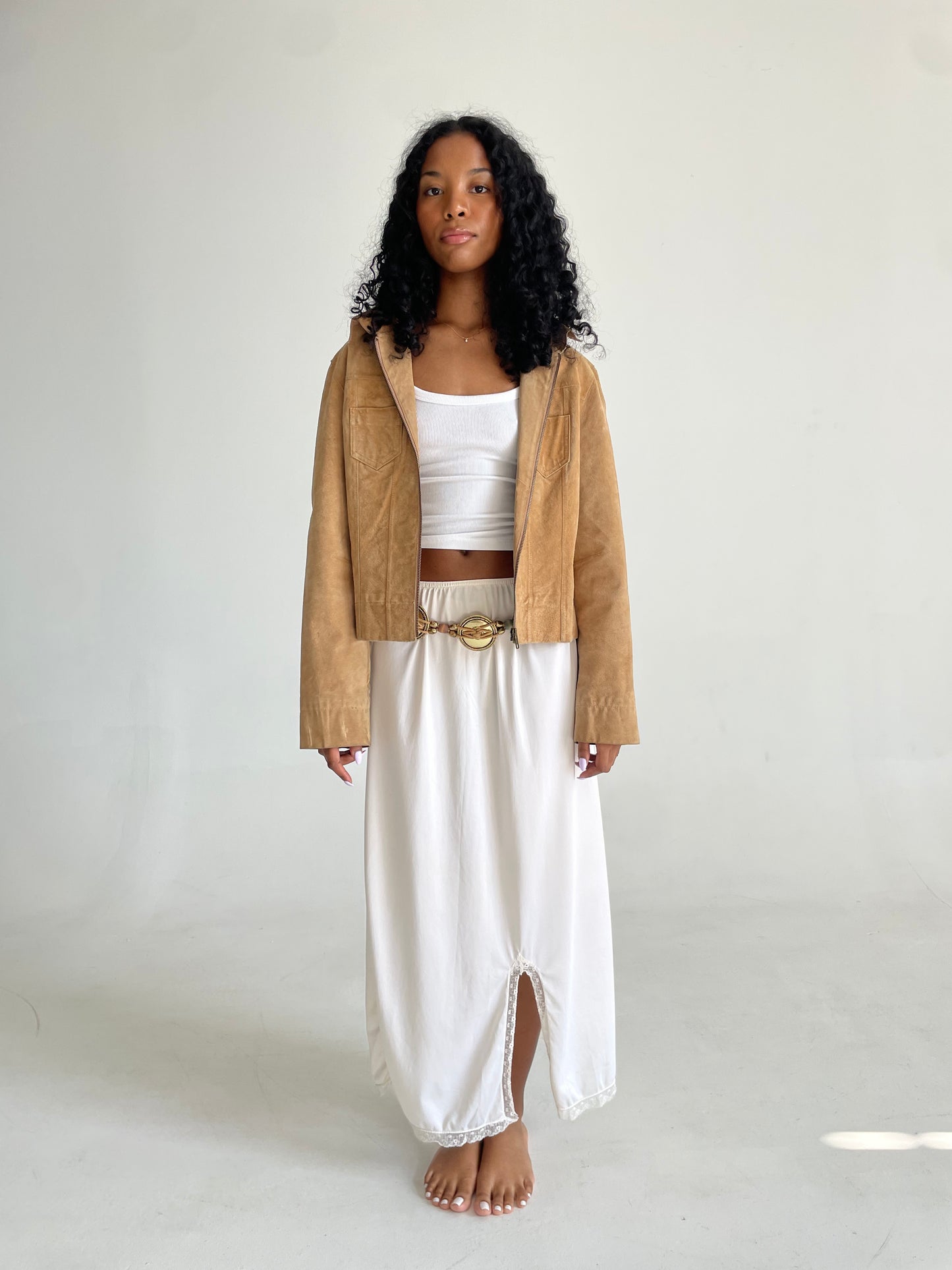 Suede Mini Jacket