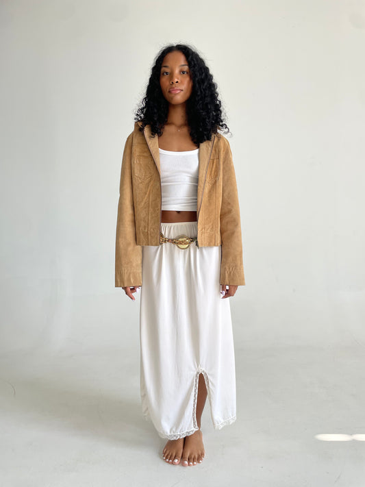 Suede Mini Jacket