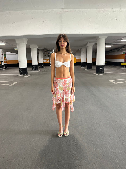Floral Midi Skirt