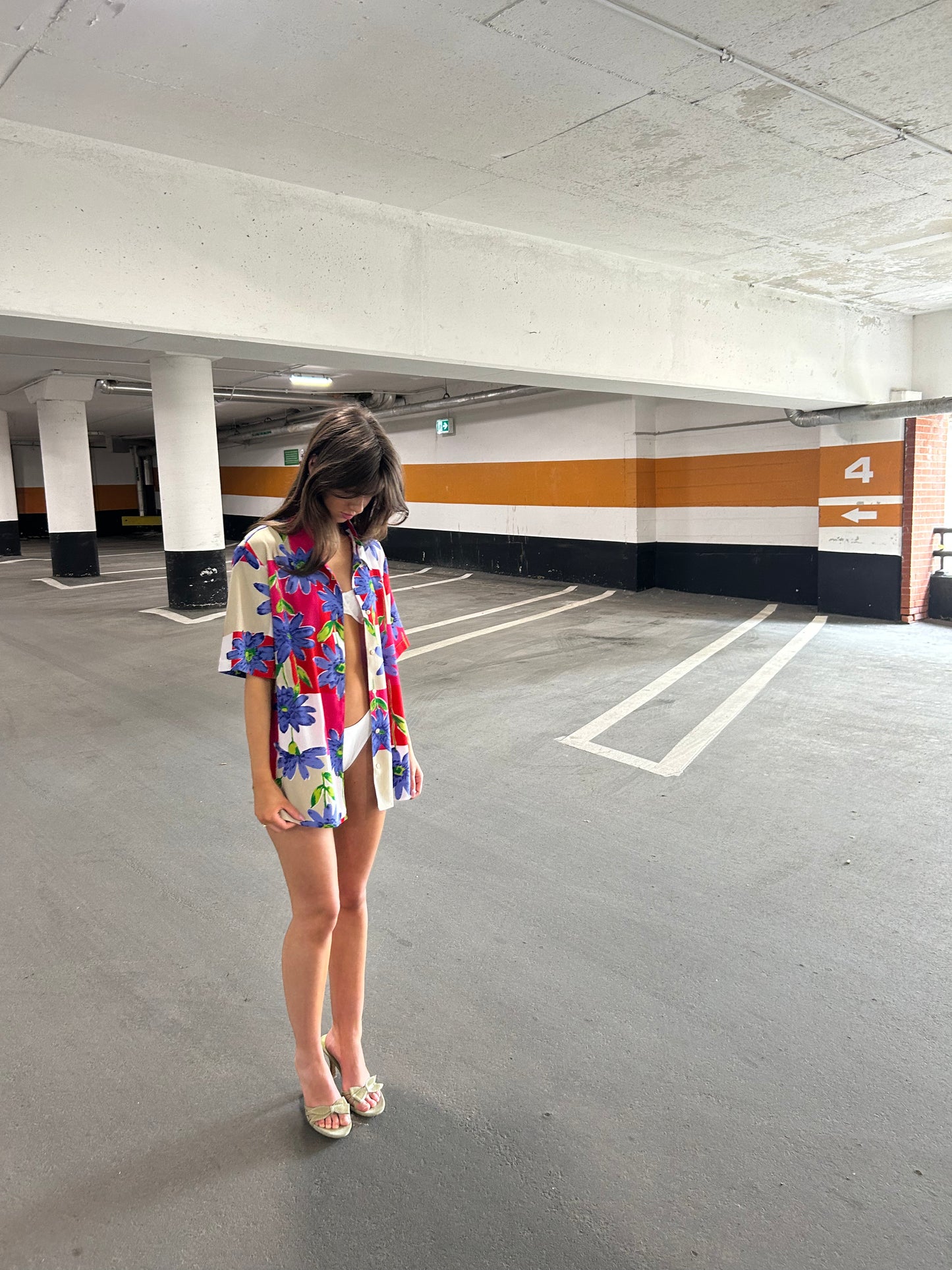 Floral Button Up