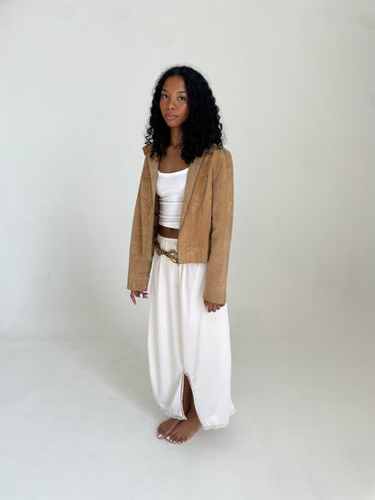Suede Mini Jacket