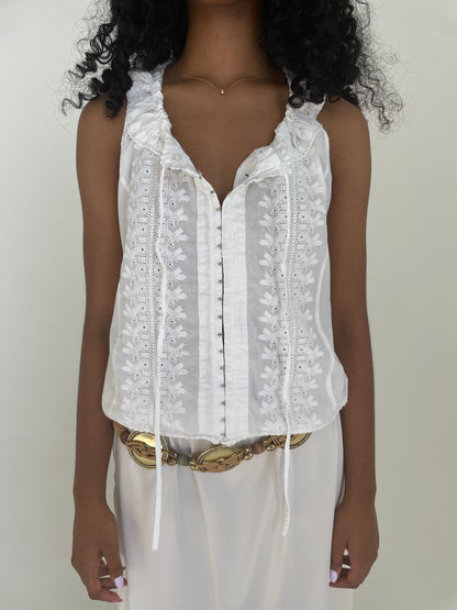 Eyelet Top