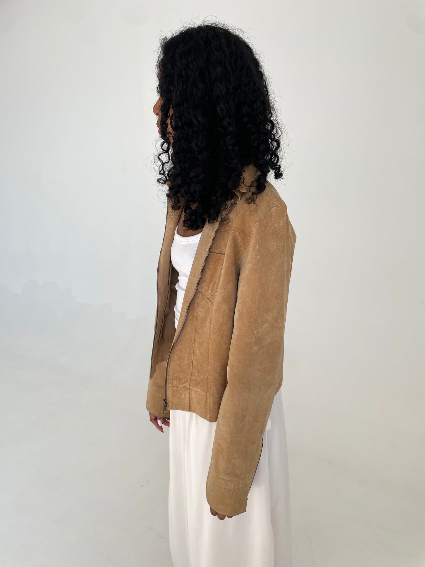 Suede Mini Jacket