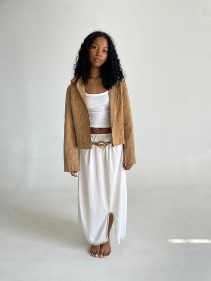 Suede Mini Jacket