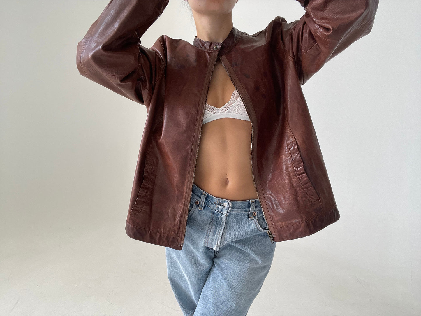 Brown Leather Jacket